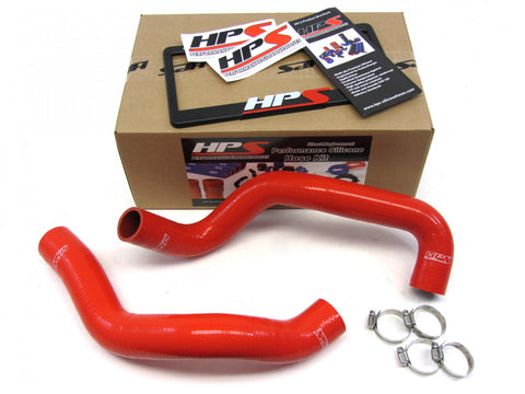 HPS Red Reinforced Silicone Radiator Hose Kit Coolant for Ford 94-95 Mustang GT / Cobra