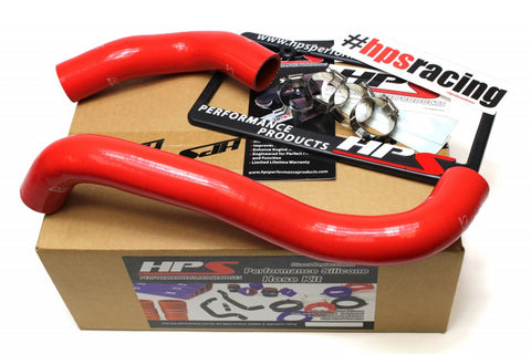 HPS Reinforced Red Silicone Radiator Hose Kit Coolant for Mazda 89-92 RX7 FC3S 1.3L NA Turbo