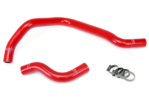 HPS Red Reinforced Silicone Radiator Hose Kit Coolant for Honda 93-97 Del Sol SOHC D15 D16