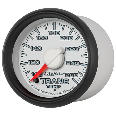 Autometer 2-1/16 in. TRANSMISSION TEMPERATURE, 100-260 Fahrenheit, GEN 3 DODGE FACTORY MATCH
