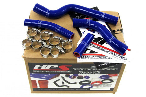 HPS Blue Reinforced Silicone Radiator Hose Kit Coolant for Yamaha 07-09 YZ250F