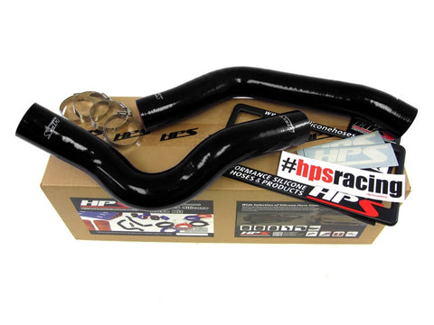 HPS Reinforced Black Silicone Radiator Hose Kit Coolant for Dodge 03-06 Viper SRT-10 8.3L V10