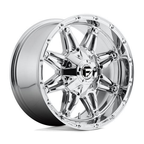 D530 Hostage Cast Aluminum Wheel in Chrome Plated Finish from Fuel Wheels - View 1