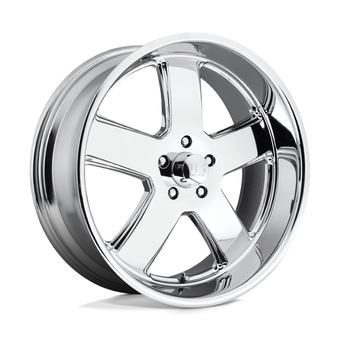 U116 Hustler Cast Aluminum Wheel in Chrome Plated Finish from US Mags Wheels - View 1