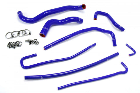 HPS Reinforced Blue Silicone Radiator   Heater Hose Kit Coolant for Chevy 97-04 Corvette 5.7L V8