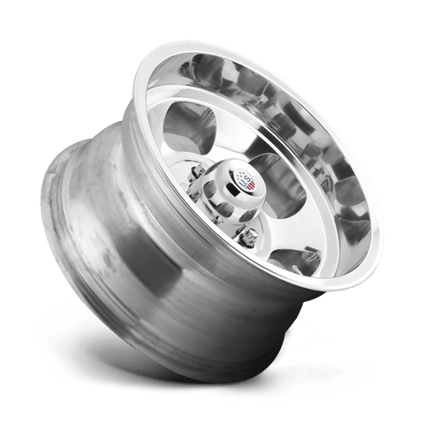 U101 INDY Cast Aluminum Wheel in High Luster Polished Finish from US Mags Wheels - View 3