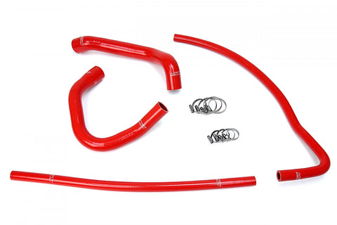 HPS Red Reinforced Silicone Radiator   Heater Hose Kit for Jeep 93-98 Grand Cherokee 4.0L I6 Left Hand Drive