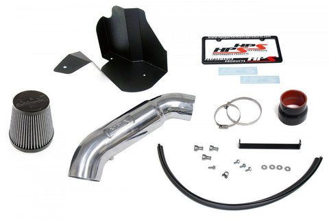 HPS Shortram Air Intake Kit 2012-2015 Audi A7 Quattro 3.0L Supercharged (C7), Includes Heat Shield - Black