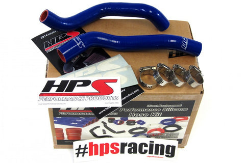 HPS Blue Reinforced Silicone Radiator Hose Kit for Kawasaki 08-14 KFX450R