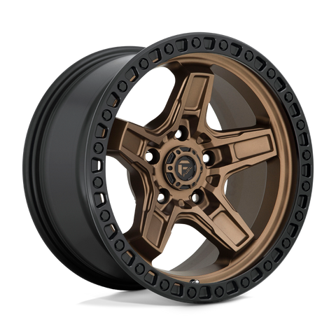 D699 Kicker Cast Aluminum Wheel in Matte Bronze with Black Bead Ring Finish from Fuel Wheels - View 1