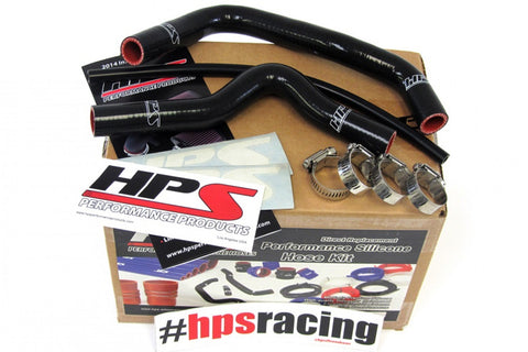 HPS Black Reinforced Silicone Radiator Hose Kit for Suzuki 02-12 RM85