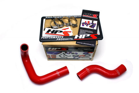 HPS Reinforced Red Silicone Radiator Hose Kit Coolant for Datsun 70-73 240Z