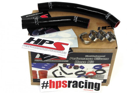 HPS Black Reinforced Silicone Radiator Hose Kit for Suzuki 06-10 LTR450