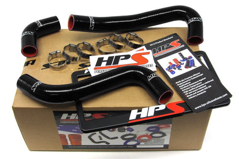 HPS Black Reinforced Silicone Radiator Hose Kit Coolant for Scion 04-07 xB