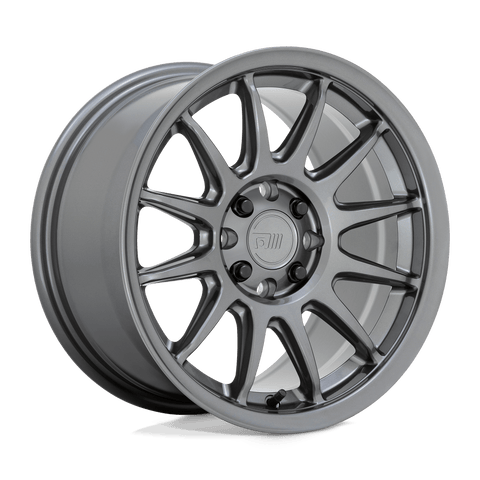 MR156 S12 Cast Aluminum Wheel in Gloss Gunmetal Finish from Motegi Wheels - View 1