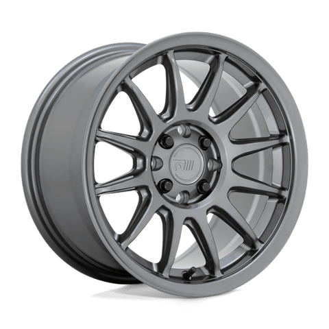 MR156 S12 Cast Aluminum Wheel in Gloss Gunmetal Finish from Motegi Wheels - View 2