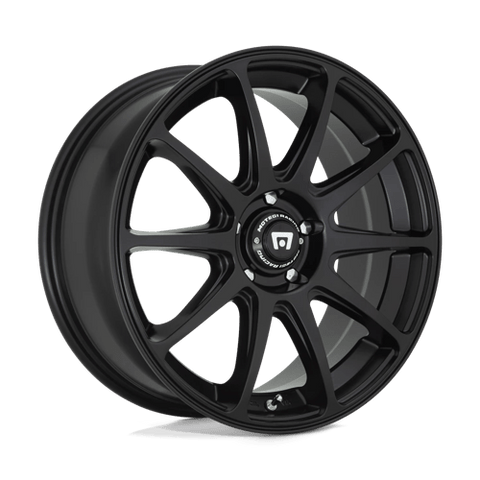 MR127 CS10 Cast Aluminum Wheel in Satin Black Finish from Motegi Wheels - View 2
