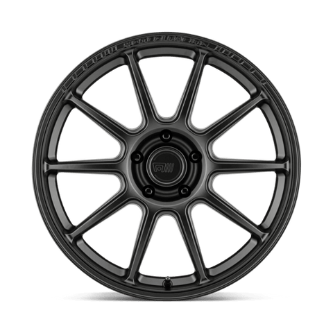 MR140 SS10 Flow Formed Aluminum Wheel in Satin Black Finish from Motegi Wheels - View 3