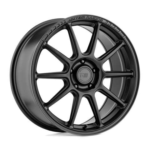 MR140 SS10 Flow Formed Aluminum Wheel in Satin Black Finish from Motegi Wheels - View 1