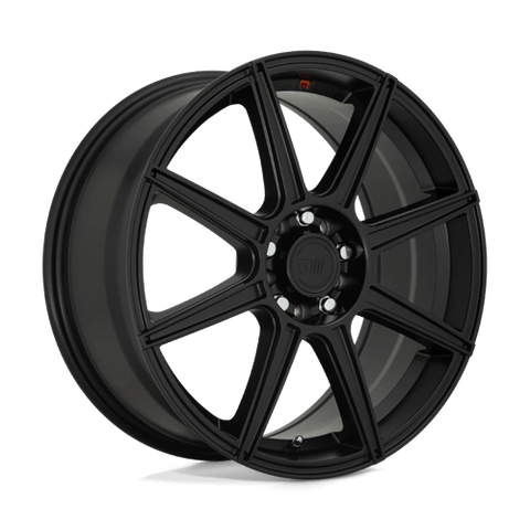 MR142 CS8 Cast Aluminum Wheel in Satin Black Finish from Motegi Wheels - View 2