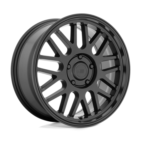 MR144 M9 Cast Aluminum Wheel in Satin Black Finish from Motegi Wheels - View 1