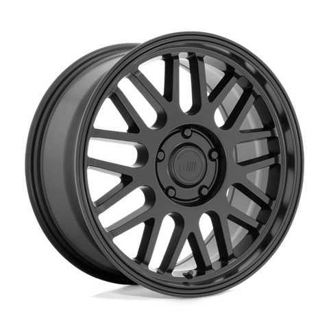 MR144 M9 Cast Aluminum Wheel in Satin Black Finish from Motegi Wheels - View 2