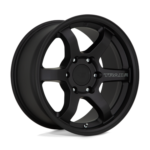 MR150 Trailite Cast Aluminum Wheel in Satin Black Finish from Motegi Wheels - View 1