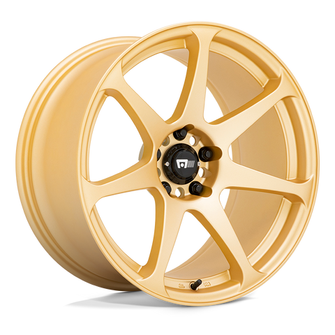 MR154 Battle Cast Aluminum Wheel in Gold Finish from Motegi Wheels - View 1
