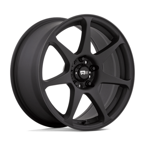 MR154 Battle Cast Aluminum Wheel in Matte Black Finish from Motegi Wheels - View 2