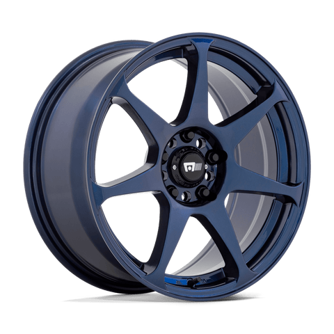MR154 Battle Cast Aluminum Wheel in Midnight Blue Finish from Motegi Wheels - View 1