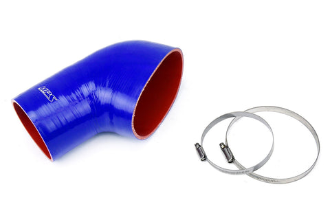 HPS Blue Reinforced Silicone Post MAF Air Intake Hose Kit for BMW 01-06 E46 M3