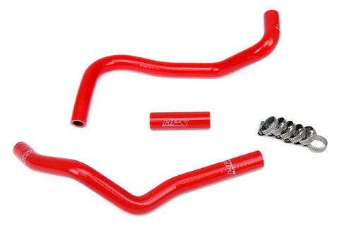 HPS Red Reinforced Silicone Heater Hose Kit for Toyota 17-20 86
