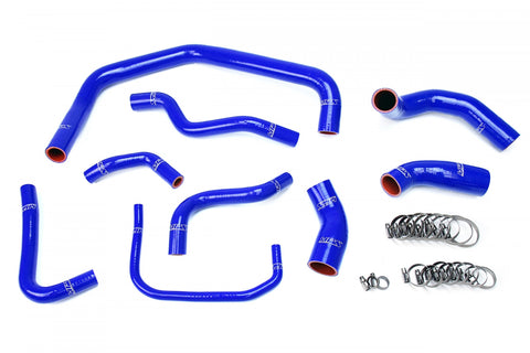 HPS Blue Reinforced Silicone Radiator Hose Kit Coolant for Ford 03-04 Mustang SVT Cobra 4.6L V8 Supercharged