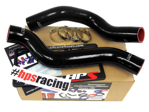 HPS Reinforced Black Silicone Radiator Hose Kit Coolant for Dodge 07-10 Viper SRT-10 8.4L V10