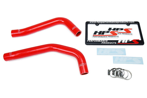 HPS Reinforced Red Silicone Radiator Hose Kit Coolant for Toyota 07-14 FJ Cruiser 4.0L V6