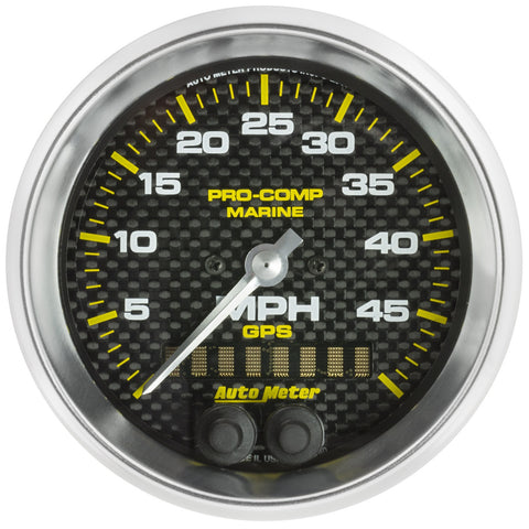 AutoMeter 2-1/16 in. FUEL PRESSURE, 0-15 PSI, SPEK-PRO, SILVER/BLACK