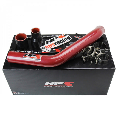 HPS Red 2.5" Upper Intercooler Charge Hot Pipe UICP 17-103R