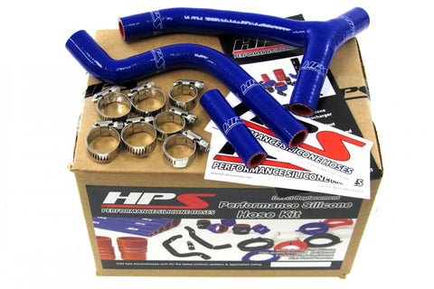 HPS Blue Reinforced Silicone Radiator Hose Kit Coolant for Yamaha 10-11 YZ250F