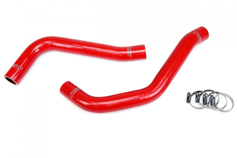 HPS Reinforced Red Silicone Radiator Hose Kit Coolant for Toyota 07-14 FJ Cruiser 4.0L V6