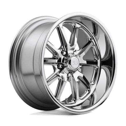 U110 Rambler Cast Aluminum Wheel in Chrome Plated Finish from US Mags Wheels - View 2