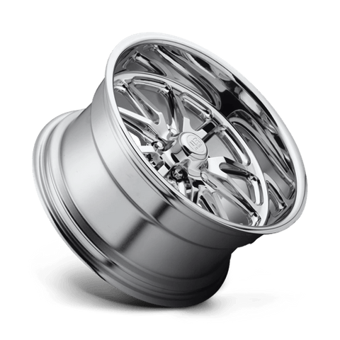 U110 Rambler Cast Aluminum Wheel in Chrome Plated Finish from US Mags Wheels - View 3