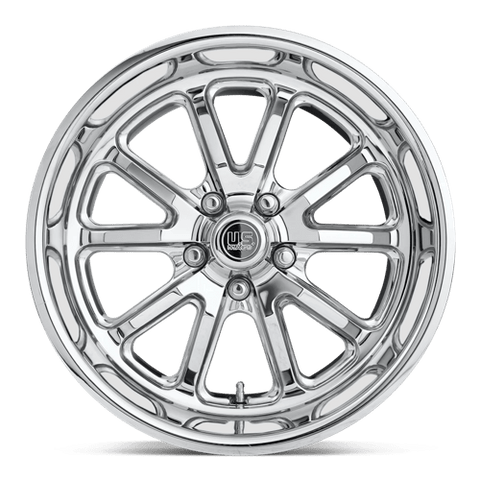 U110 Rambler Cast Aluminum Wheel in Chrome Plated Finish from US Mags Wheels - View 4