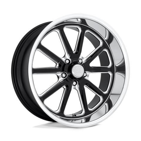U117 Rambler Cast Aluminum Wheel in Gloss Black Milled Finish from US Mags Wheels - View 1