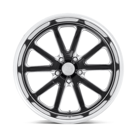 U117 Rambler Cast Aluminum Wheel in Gloss Black Milled Finish from US Mags Wheels - View 4