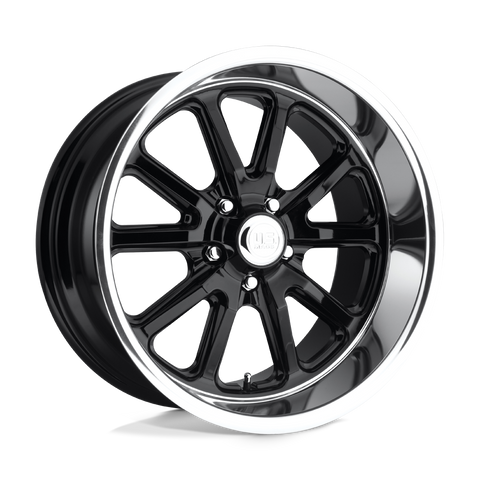 U121 Rambler Cast Aluminum Wheel in Gloss Black Finish from US Mags Wheels - View 1