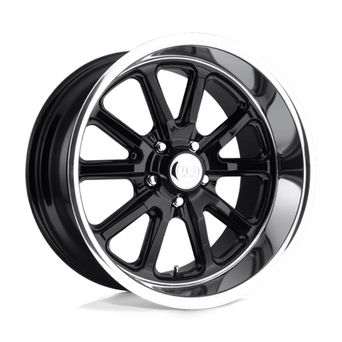 U121 Rambler Cast Aluminum Wheel in Gloss Black Finish from US Mags Wheels - View 2