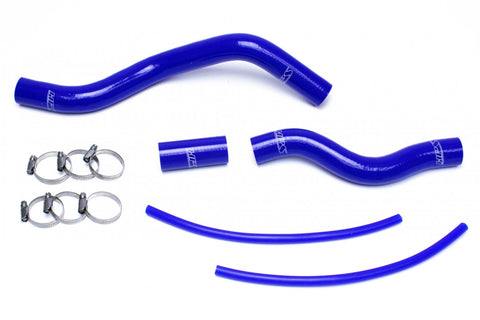HPS Blue Reinforced Silicone Radiator Hose Kit Coolant for Honda 01-05 Civic 1.7L Automatic Trans.