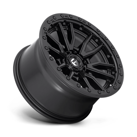D679 Rebel Cast Aluminum Wheel in Matte Black Finish from Fuel Wheels - View 3