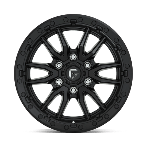 D679 Rebel Cast Aluminum Wheel in Matte Black Finish from Fuel Wheels - View 5