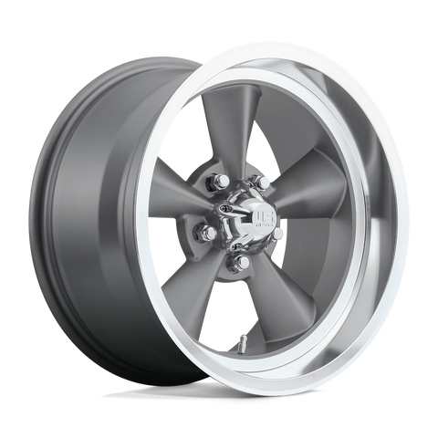 U102 Standard Cast Aluminum Wheel in Matte Gunmetal Finish from US Mags Wheels - View 1
